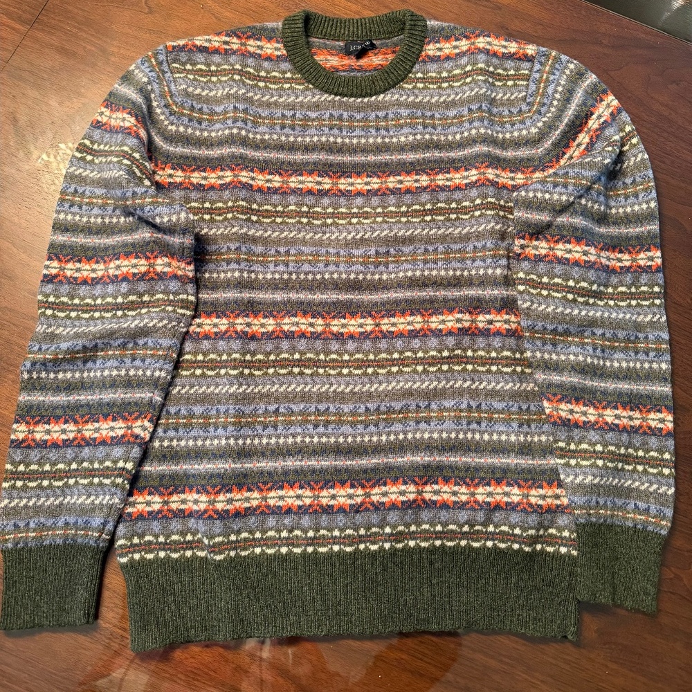 J Crew men’s medium sweater